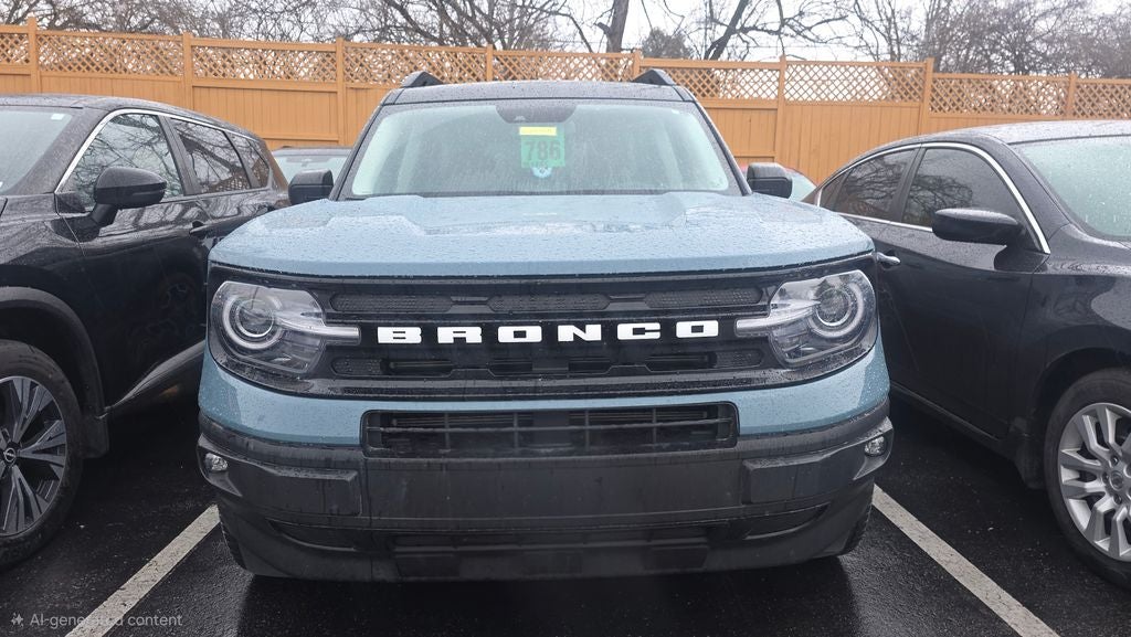 2023 Ford Bronco Sport Outer Banks 4WD Shadow Black Roof