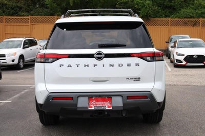 2026 Nissan Pathfinder Platinum