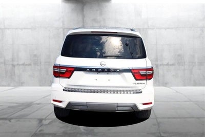 2021 Nissan Armada Platinum 4WD w/ Rear Entertainment [MotorTrend Certified]