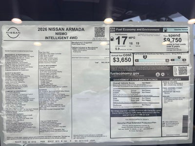 2026 Nissan Armada NISMO®