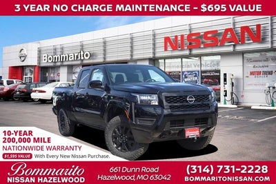 2026 Nissan Frontier Crew Cab SV Long Bed