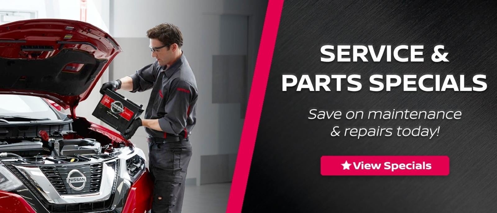 Service & Parts Specials at Bommarito Nissan Ballwin in Ballwin MO