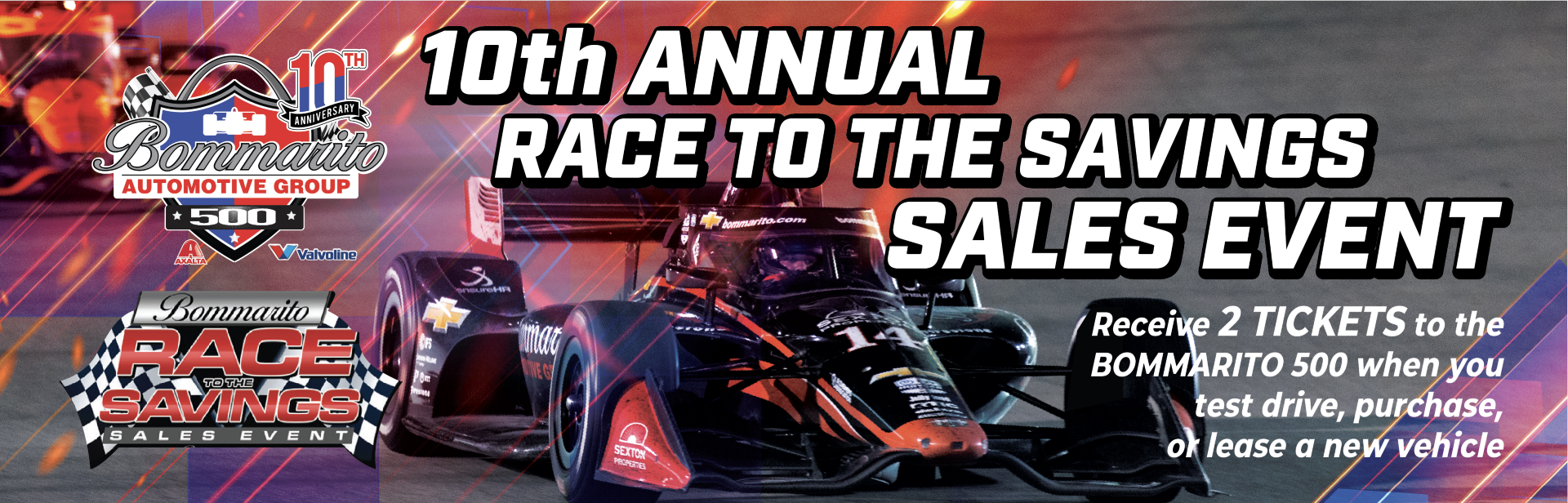 Race to Savings Sale Event
